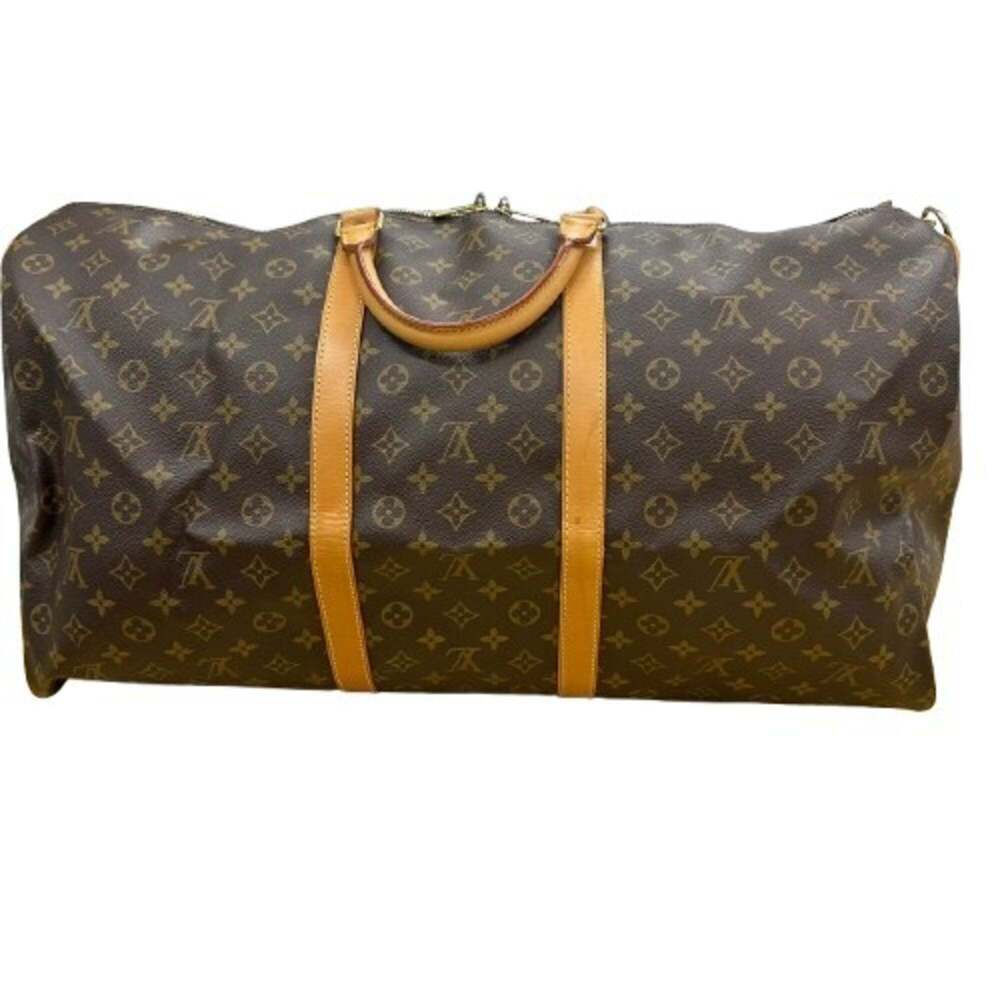 LOUIS VUITTON Authentic Brown Boston Bag - Picture 2 of 10